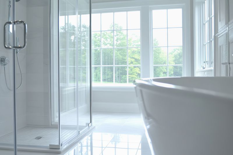 Contemporary Glass Bathtub